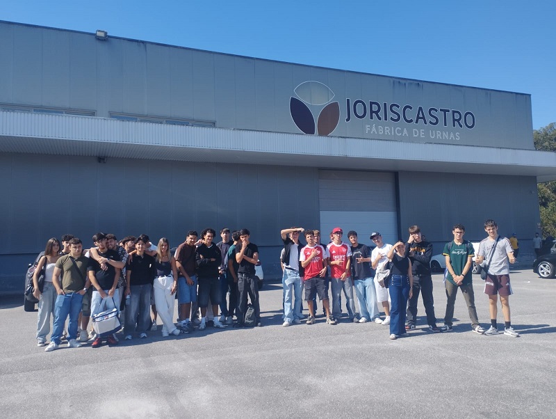 Joriscastro recebeu a visita de um grupo de formandos do CFPIMM